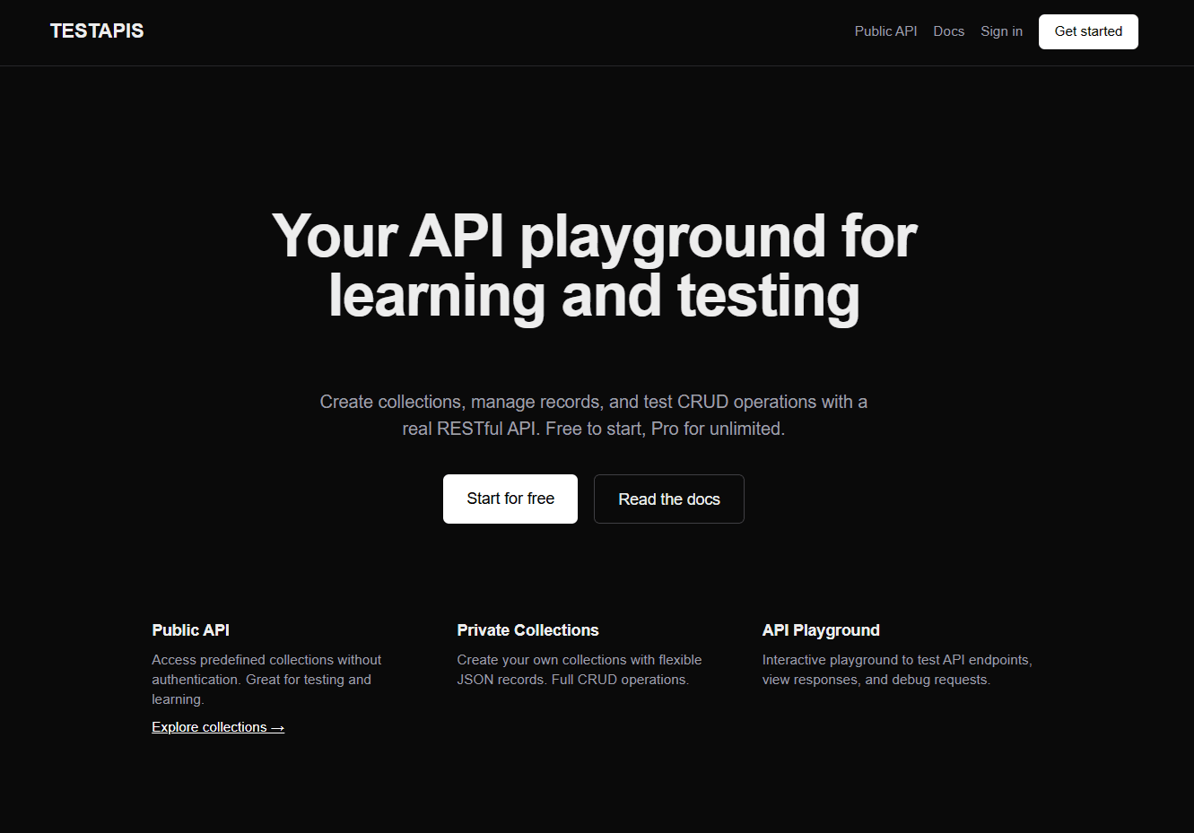 TESTAPIS